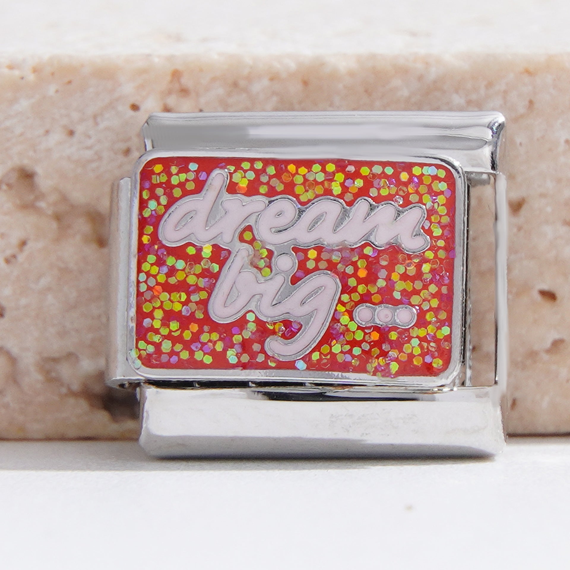 Wholesale Italian Charm Bracelet 9mm DIY Splicing Creative Pattern Stainless Steel Composable Bracelet