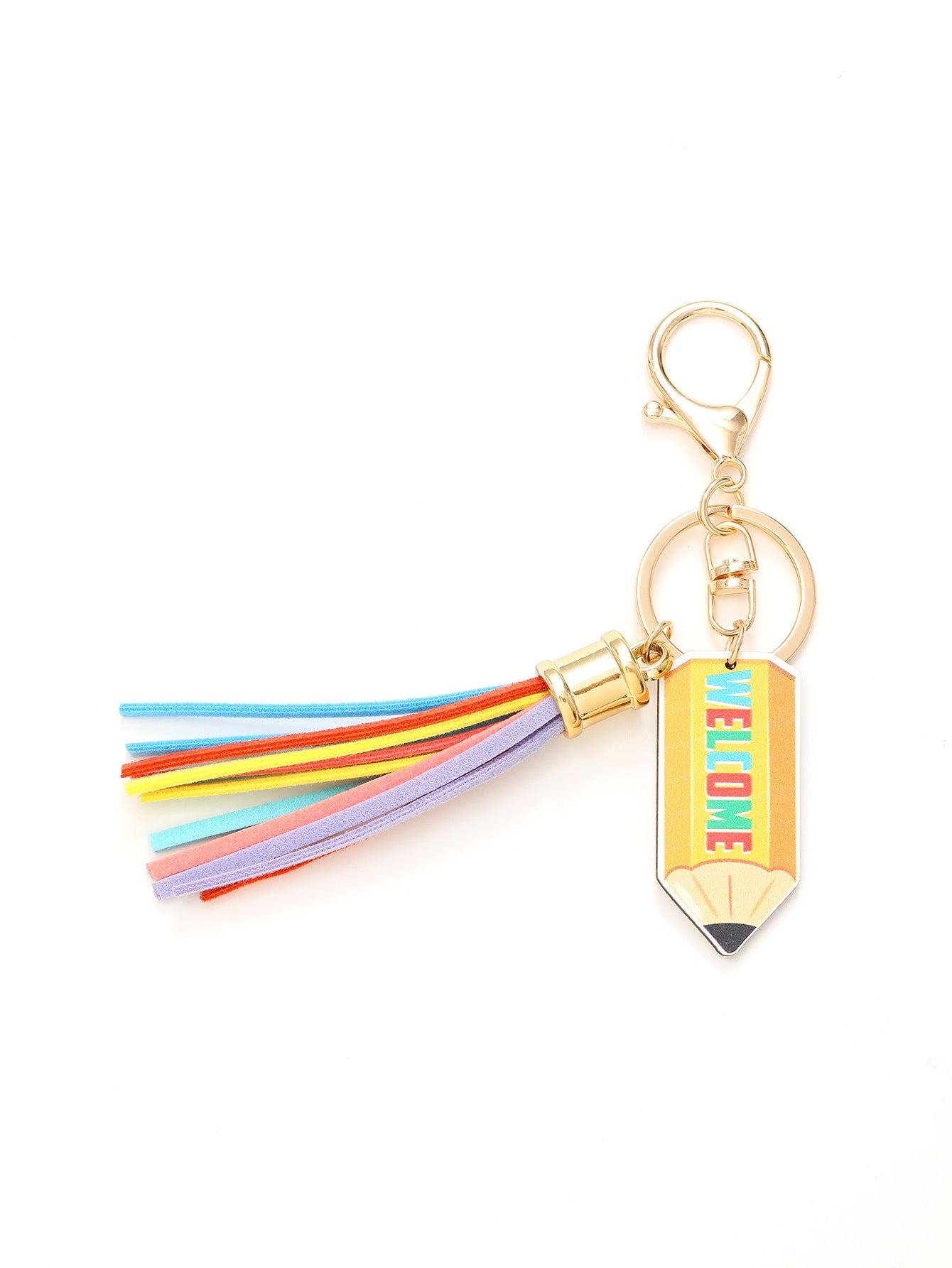 Wholesale American Independence Day Ice Cream Wooden Keychain