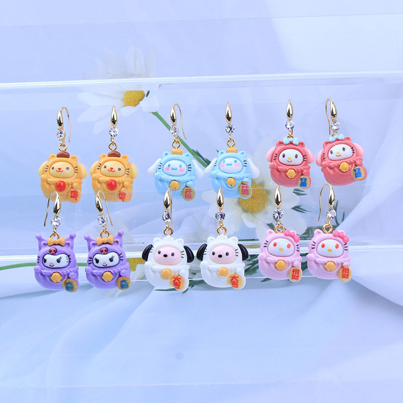 Wholesale Cartoon Cute Resin Earrings ACC-ES-Fany010
