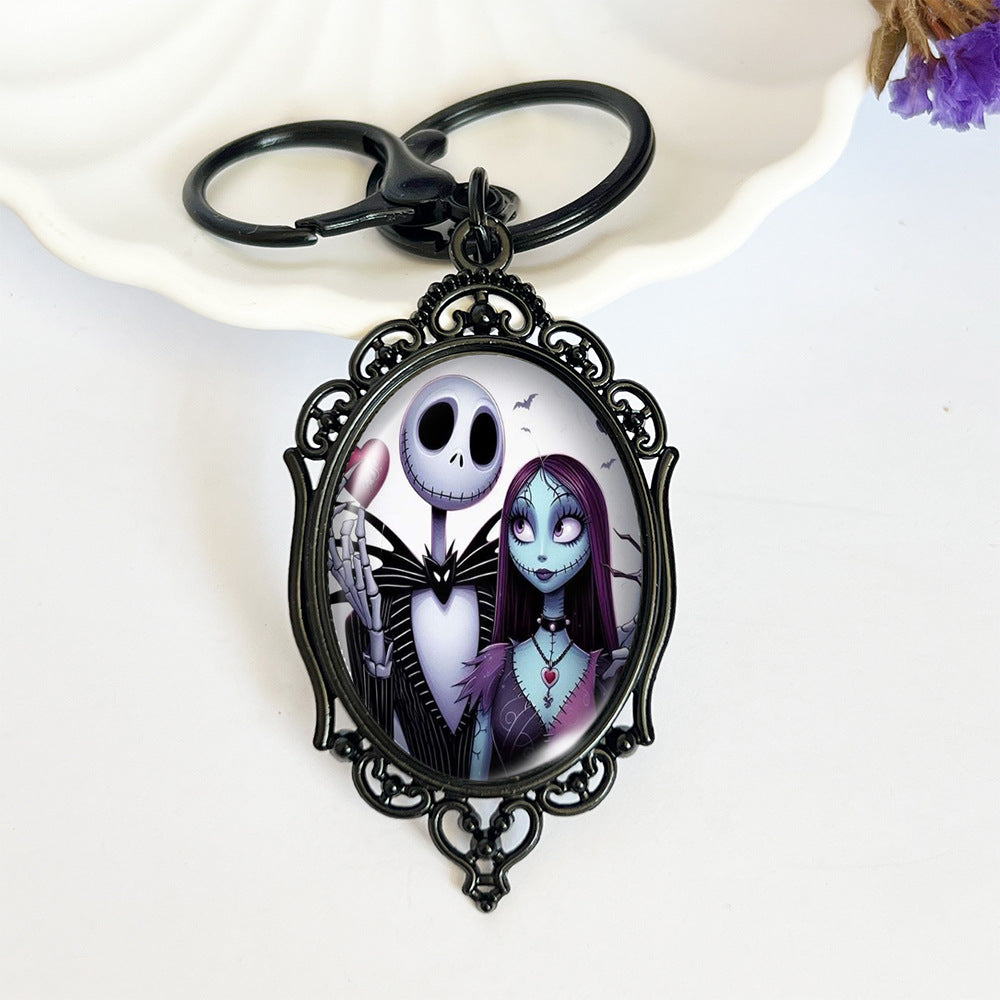 Wholesale Halloween Nightmare Before Christmas Keychains ACC-KC-XiangLian001
