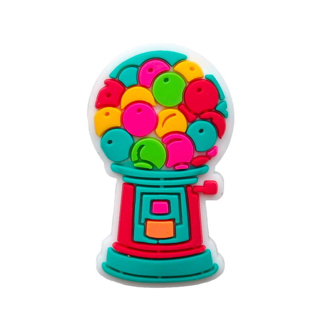 Wholesale Random 10pcs Cute Cartoon Candy Series Shoe Accessories Shoe Charms