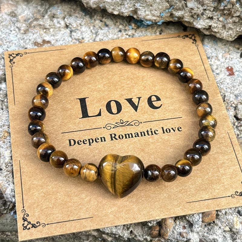 Wholesale Natural Amethyst Heart Shaped Beaded Bracelet Women S Fashion Jewelry Gift For Everyday Wear And Boutique Resale