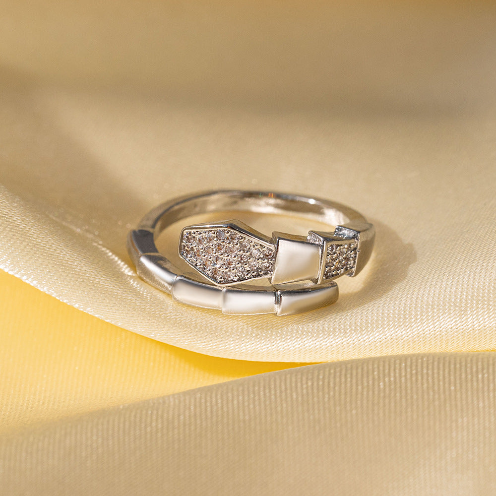 Wholesale Non-fading Open Adjustable Ring ACC-RS-QiYun001