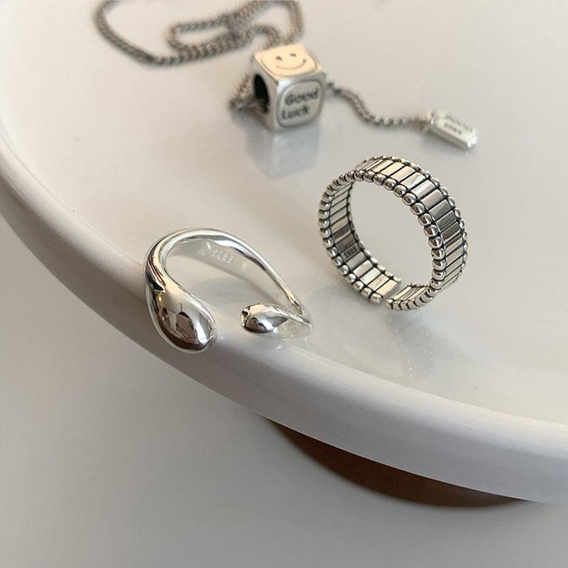 Wholesale  sterling silver irregular geometric ring