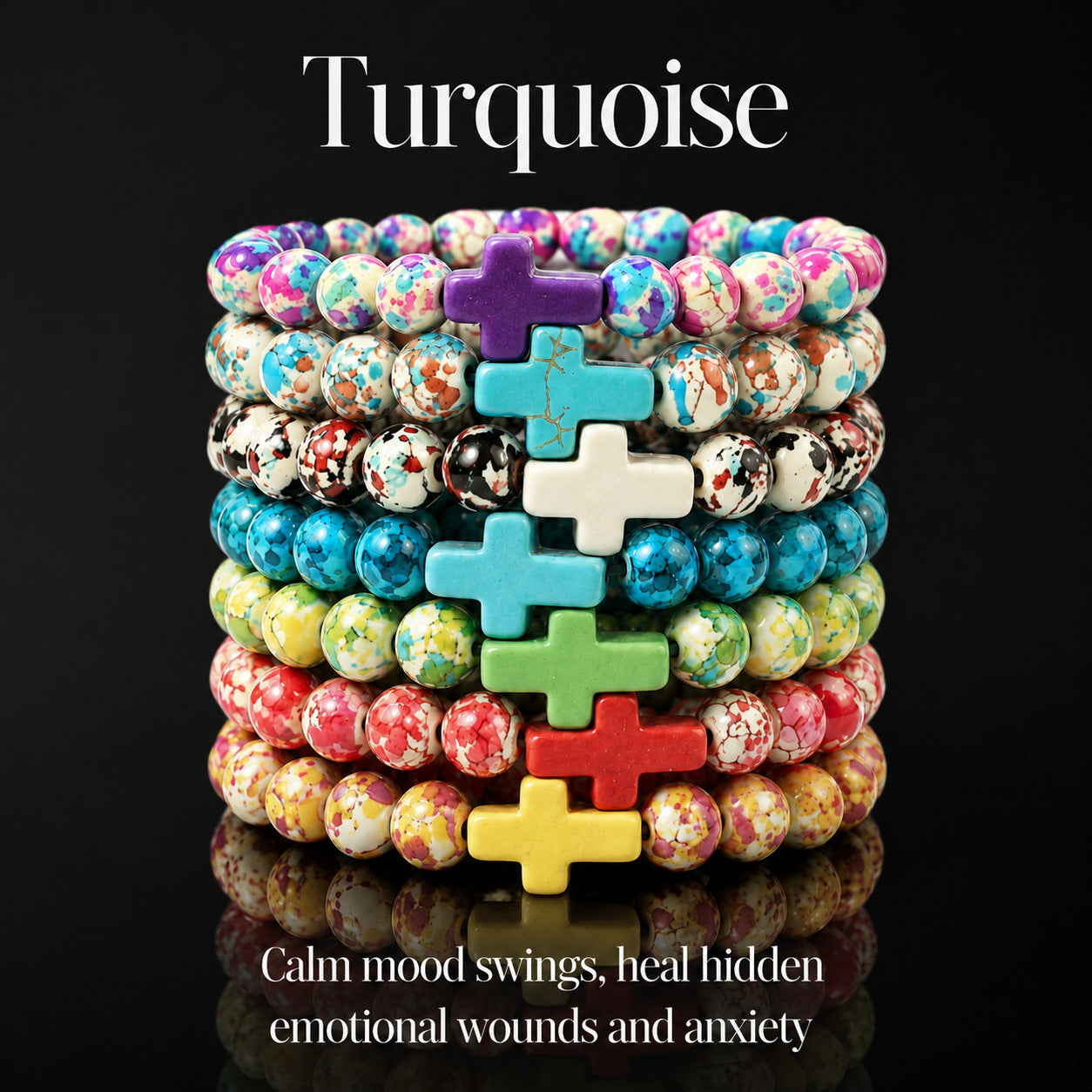 Wholesale Cross Design Beaded Bracelet - Fashion Jewelry Accessory Gift for Resale