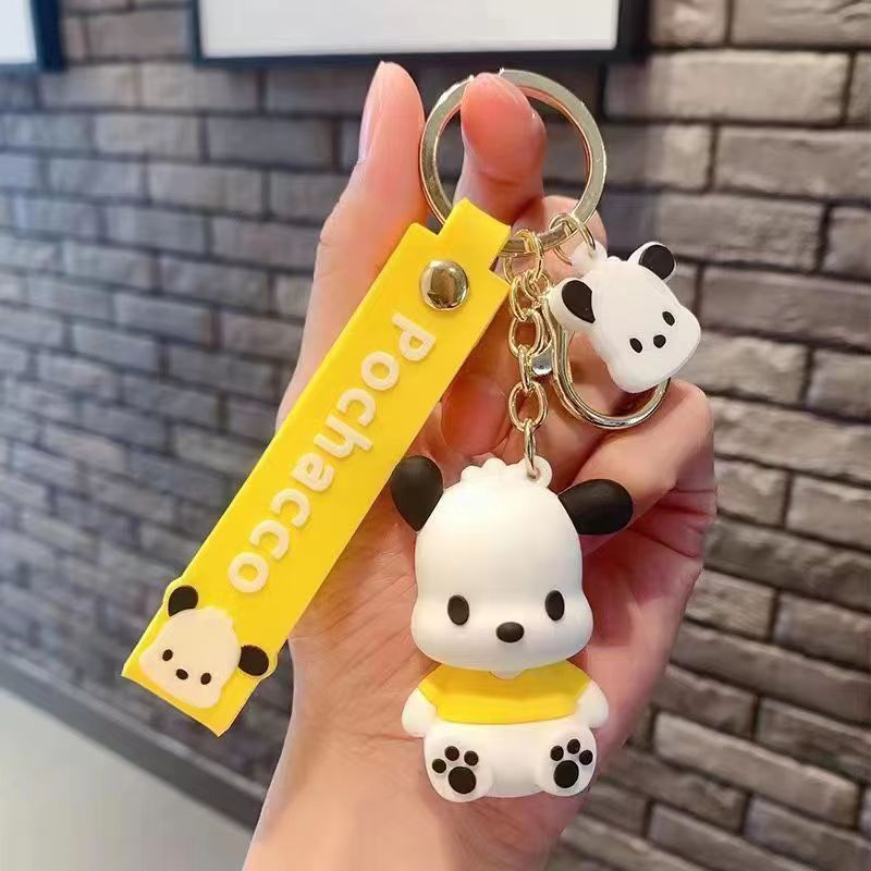 Wholesale Cartoon Cute Silicone Keychains ACCVIP-KC-Qichu007