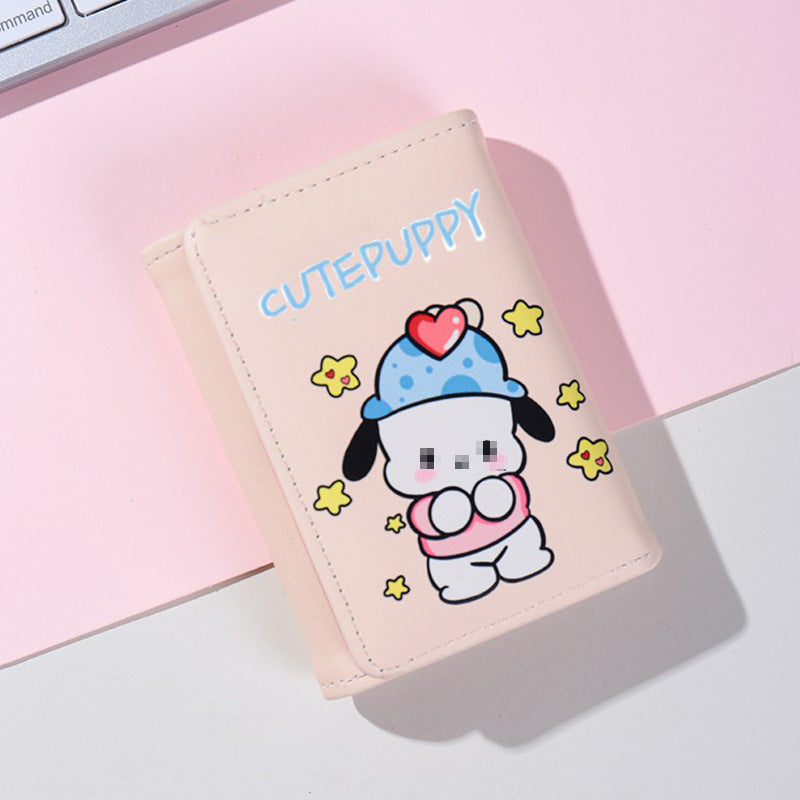 Wholesale Trifold Cute Puppy Wallet ACC-WT-Jial002