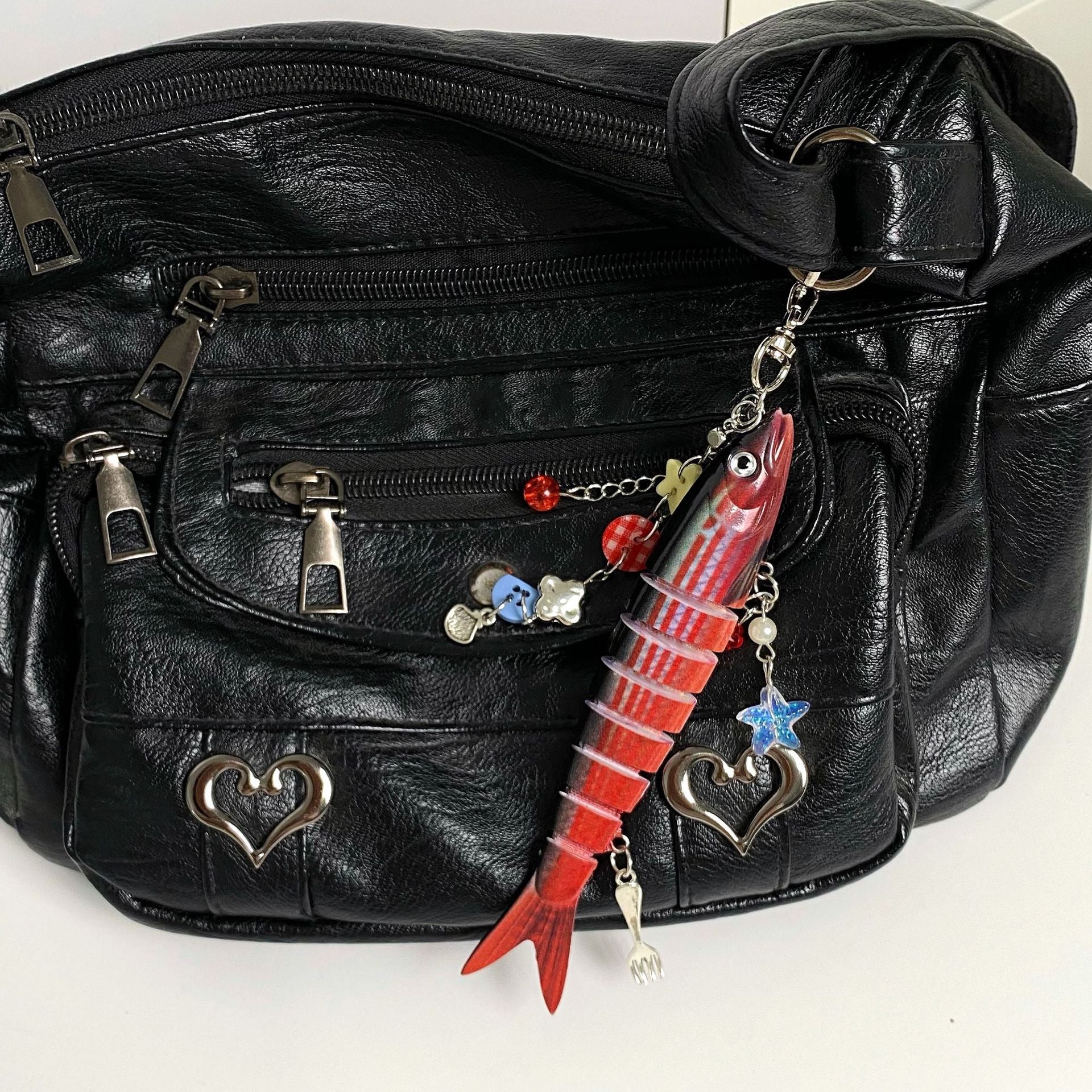 Wholesale marine small fish keychains