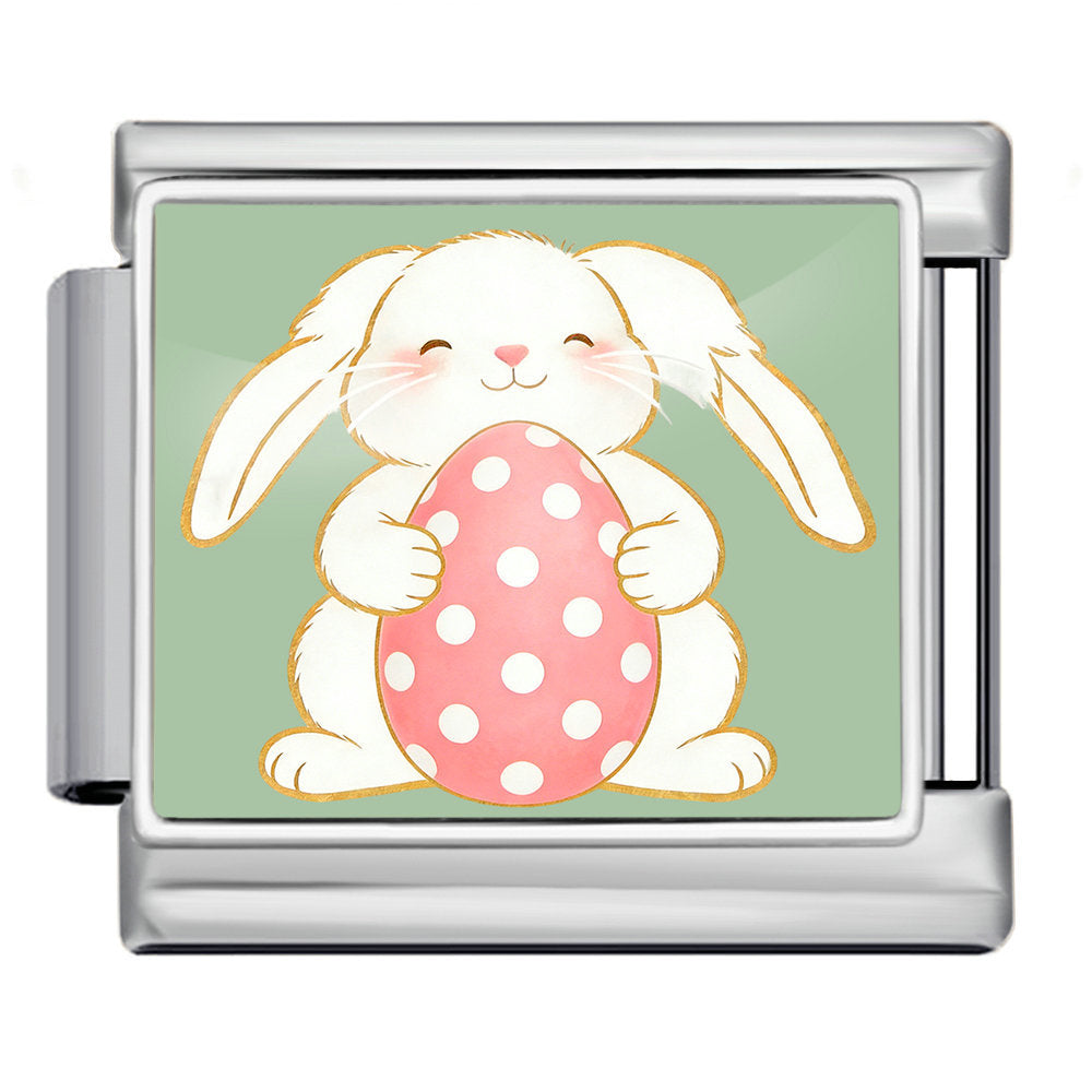 Wholesale Easter Bunny Modular Bracelet Stainless Steel DIY Detachable - Everyday Wear Jewelry Accessory