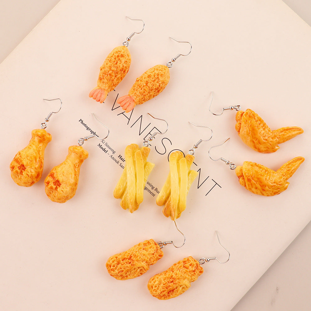Wholesale  Creative Children's Fun Girl Heart Ear Hook Earrings Earrings