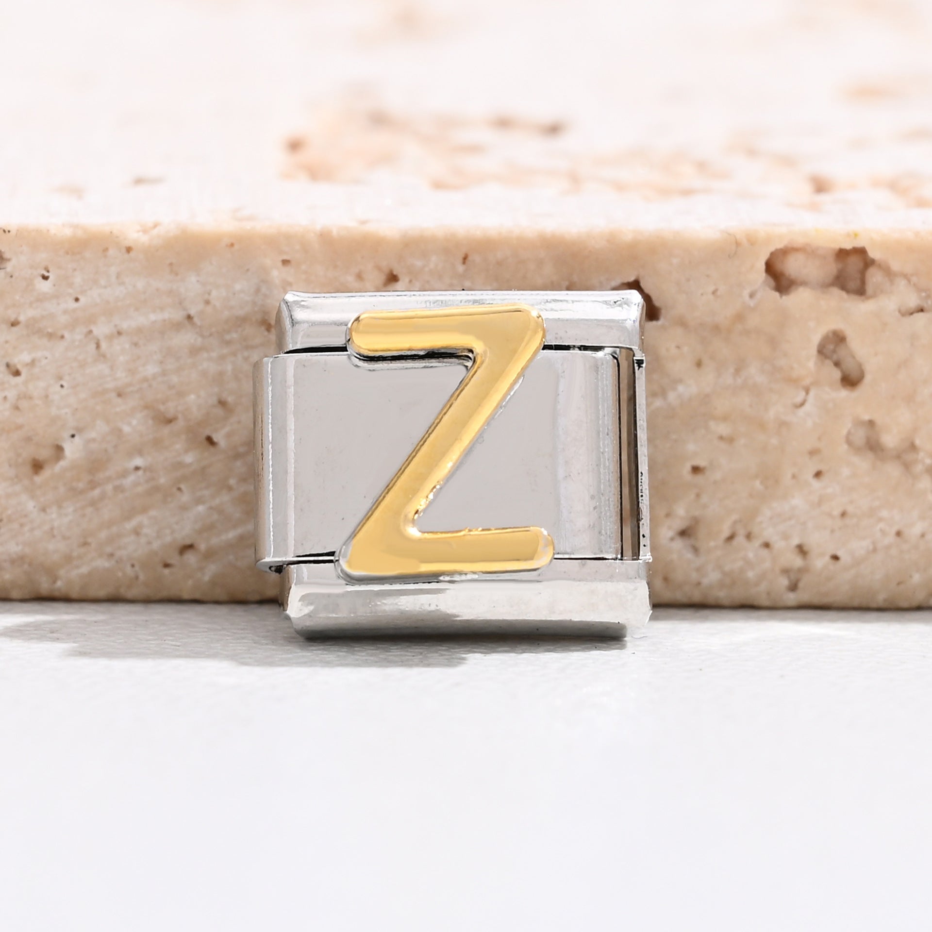 Wholesale 9mm Italian Charm Starter Bracelets DIY Letters Stainless Steel Composable Bracelet