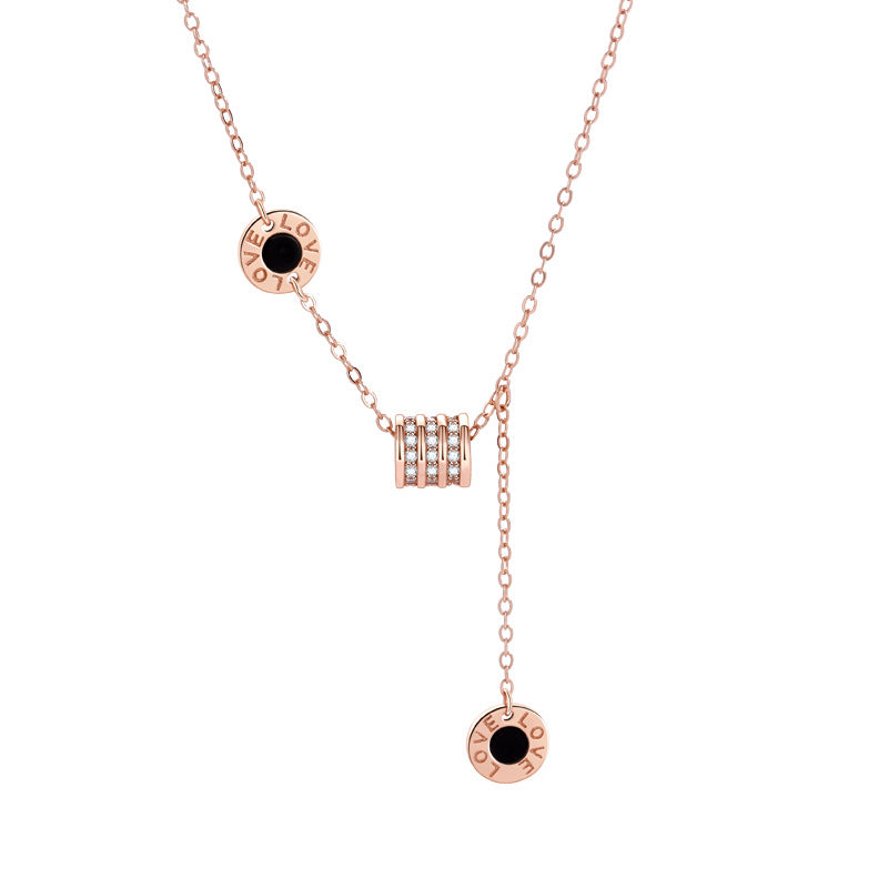 Wholesale Sterling Silver Love Waist Necklace ACC-NE-XJF002