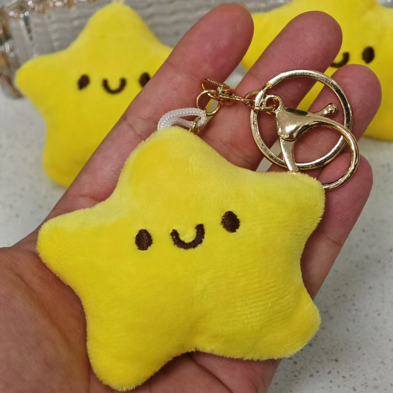 Wholesale cartoon cute star doll keychain