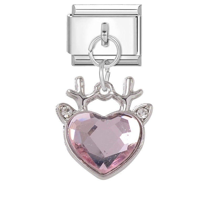 Wholesale Italian Charm Bracelet 9mm DIY Versatile Creative  Stainless Steel Composable Bracelet