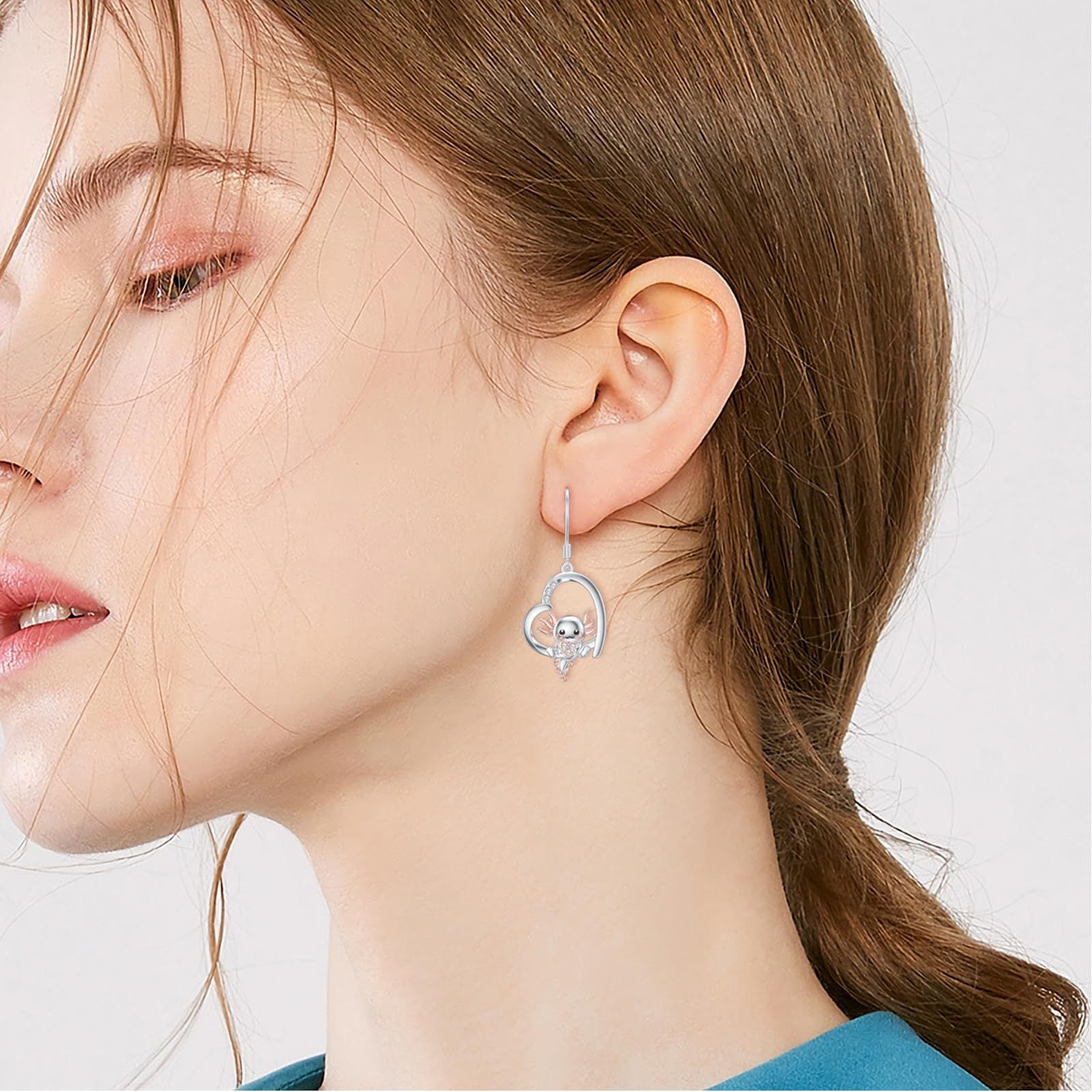 Wholesale  cute animal diamond earrings  cartoon earrings