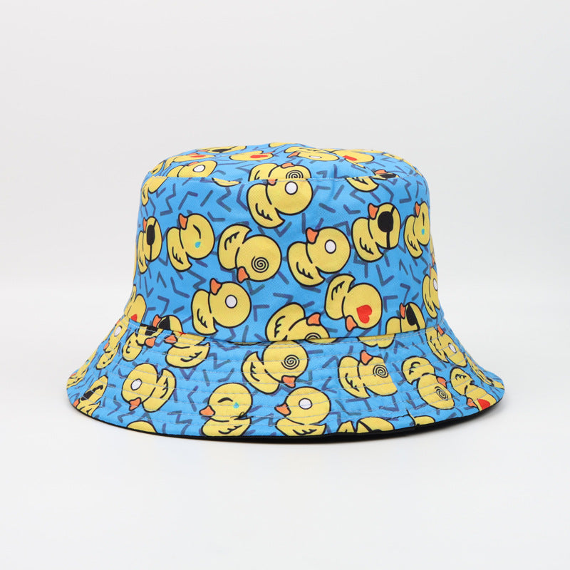 Wholesale  duckling digital printing fisherman hat bucket hat