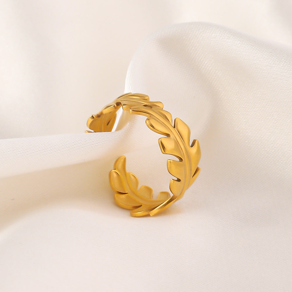 Wholesale titanium steel open rings