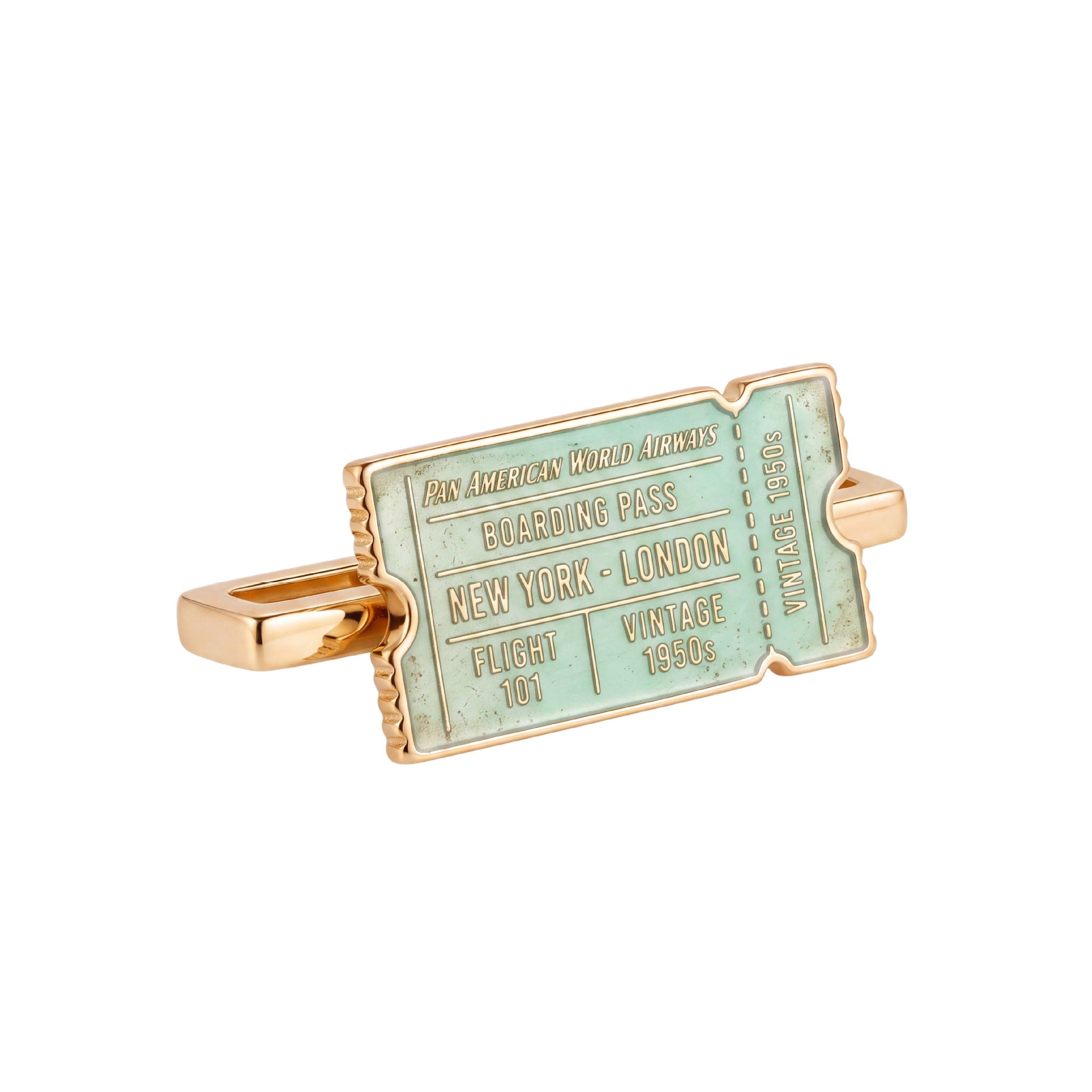 Wholesale Trendy Stainless Steel 18K Electroplated DIY Travel Suitcase Charm Accessory
