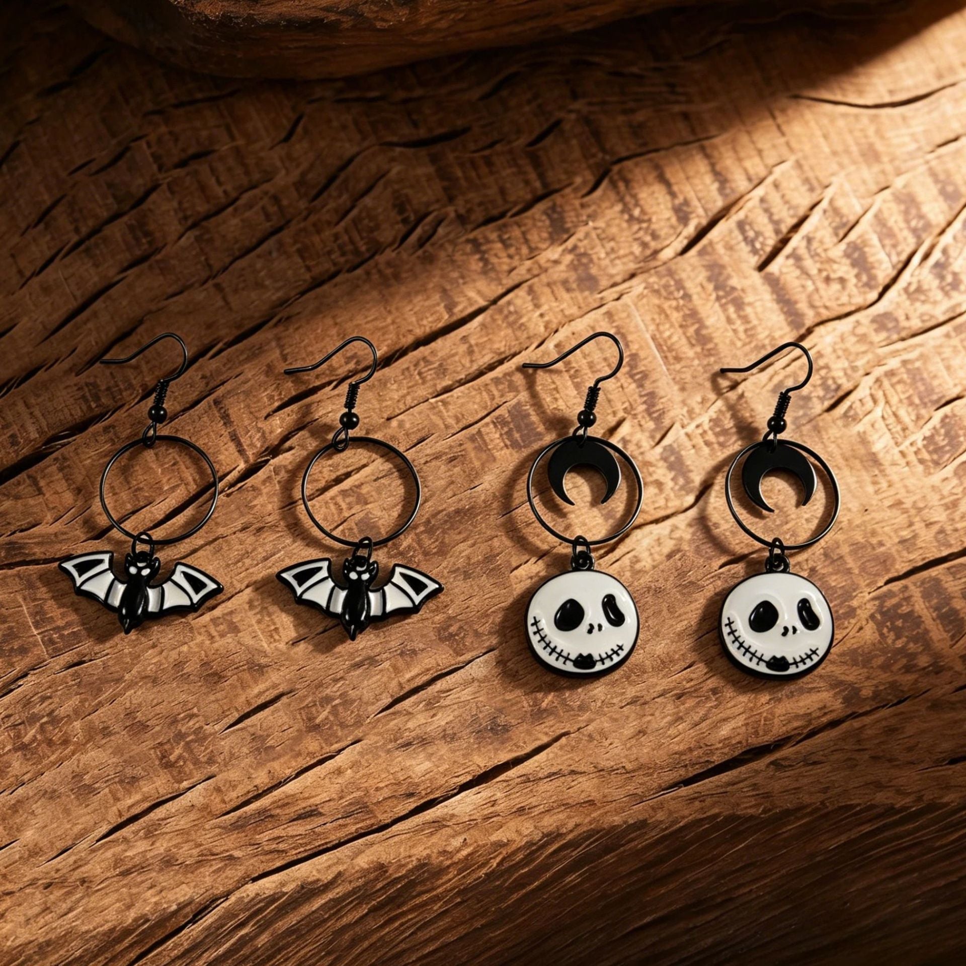Wholesale Retro  Skull Pendant Ear Hooks – Trendy Party Fashion Accessory Gift