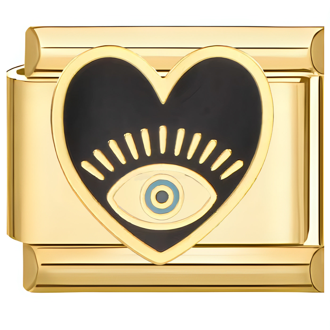 Wholesale Italian Charm Bracelet 9mm DIY Splicing Lovely Heart Stainless Steel Composable Bracelet