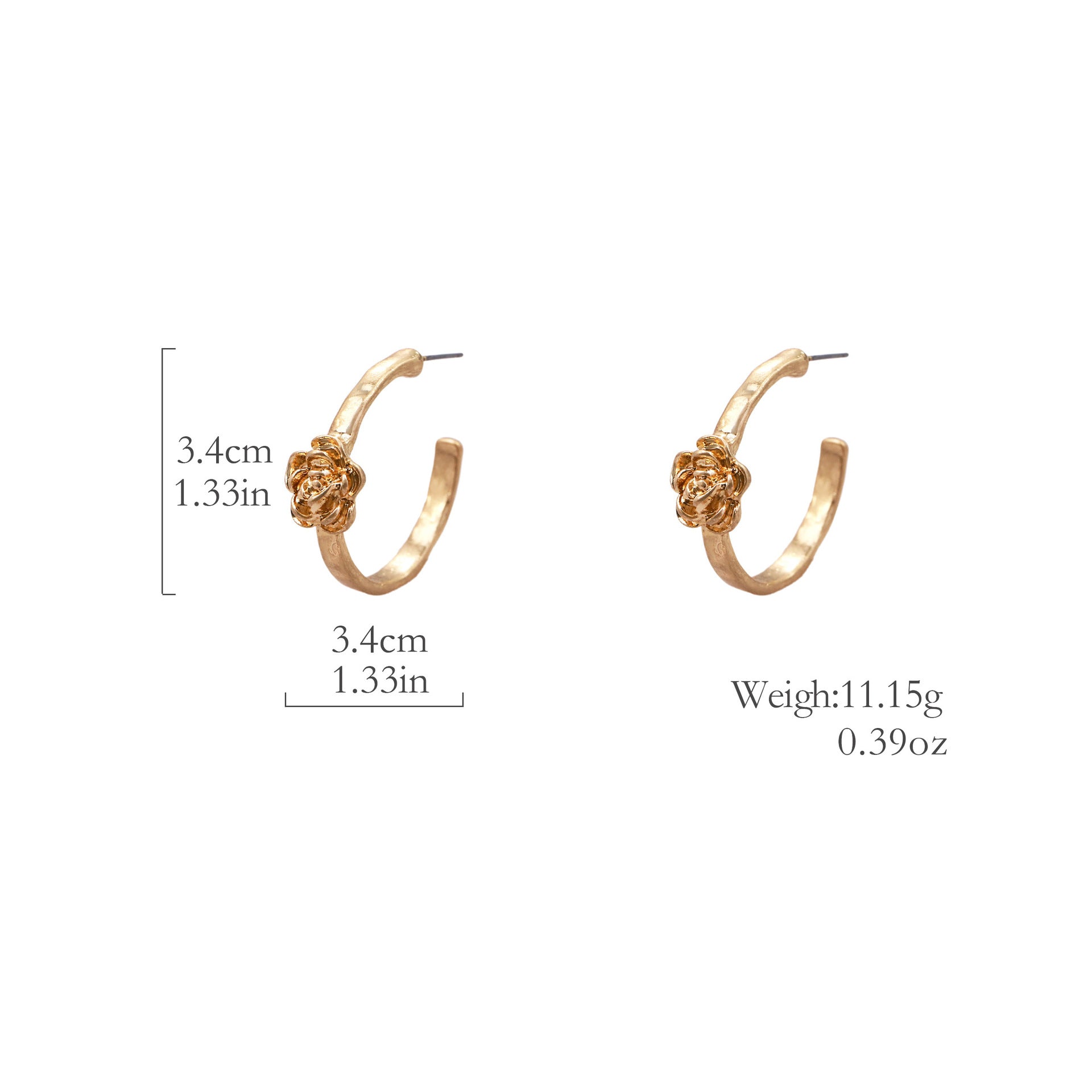 Wholesale  retro flower earrings