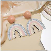 Wholesale Cute Childlike Style Girl Earrings Acrylic Earrings ACC-ES-MDD026