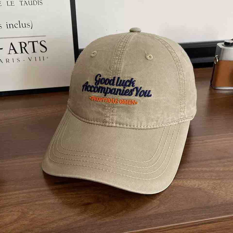 Wholesale Vintage letter embroidered distressed baseball cap hat