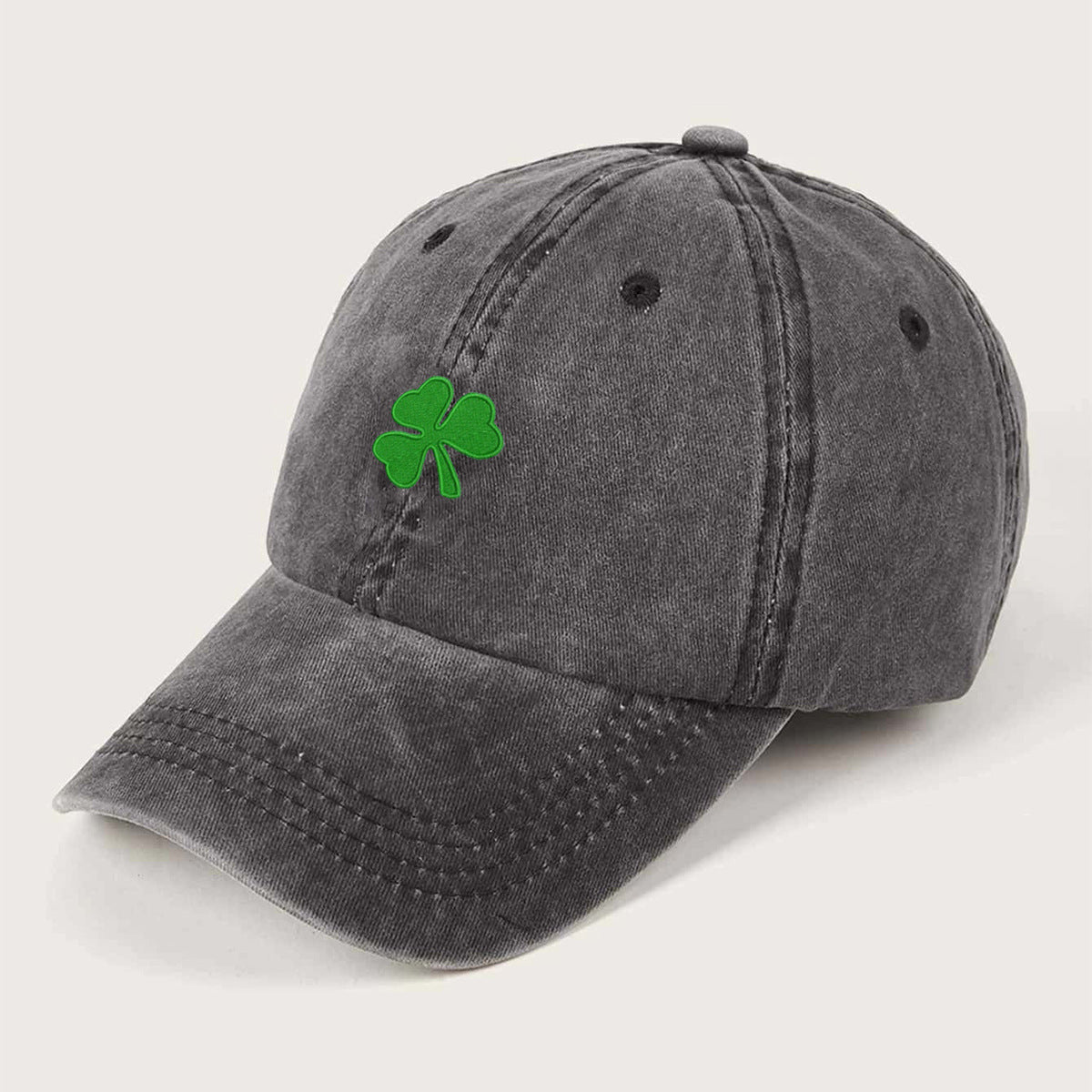 Wholesale Lucky Four Leaf Clover Baseball Cap Hat ACC-HT-TangQiu013