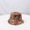 Wholesale  Purple Leopard Double-sided Fisherman's Hat  Sunshade Hat