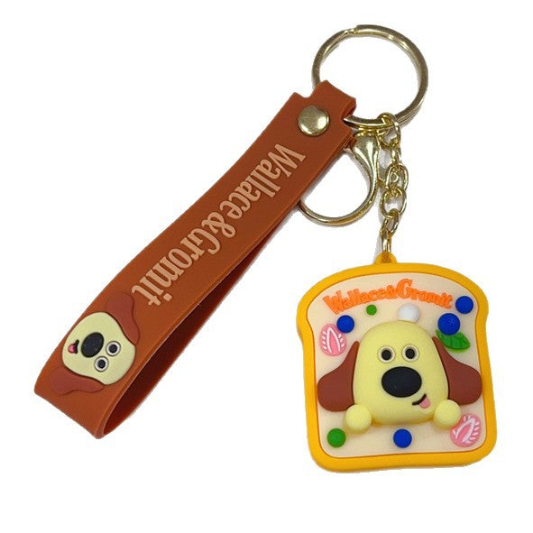 Wholesale Cartoon Dessert Dog Keychain