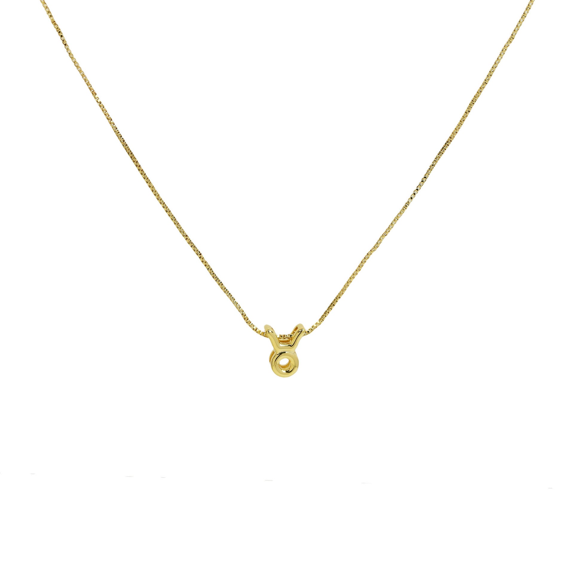 Wholesale 18k Color-preserving Brass Polished Small Bubble December 12 Constellation Pendant Choker Necklaces ACC-NE-BaiYi003