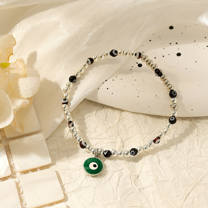 Wholesale Bohemian devil eye irregular bracelet