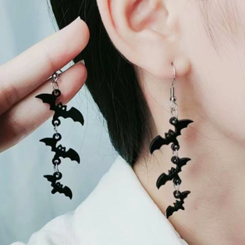 Wholesale  Bat Earrings Acrylic Earrings