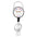 Wholesale Floral Alloy  Retractable Rotating Badge Keychain