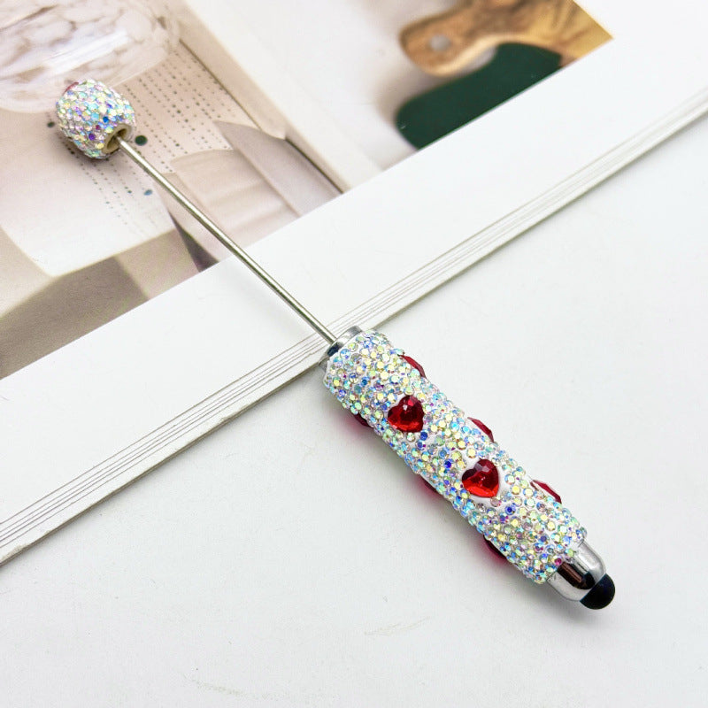 Wholesale Colorful touchscreen rhinestone Beadable Pens