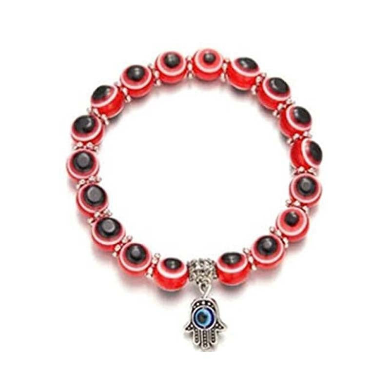 Wholesale Resin Ball Devil's Eye Bead Bracelet ACC-BT-Yunh002