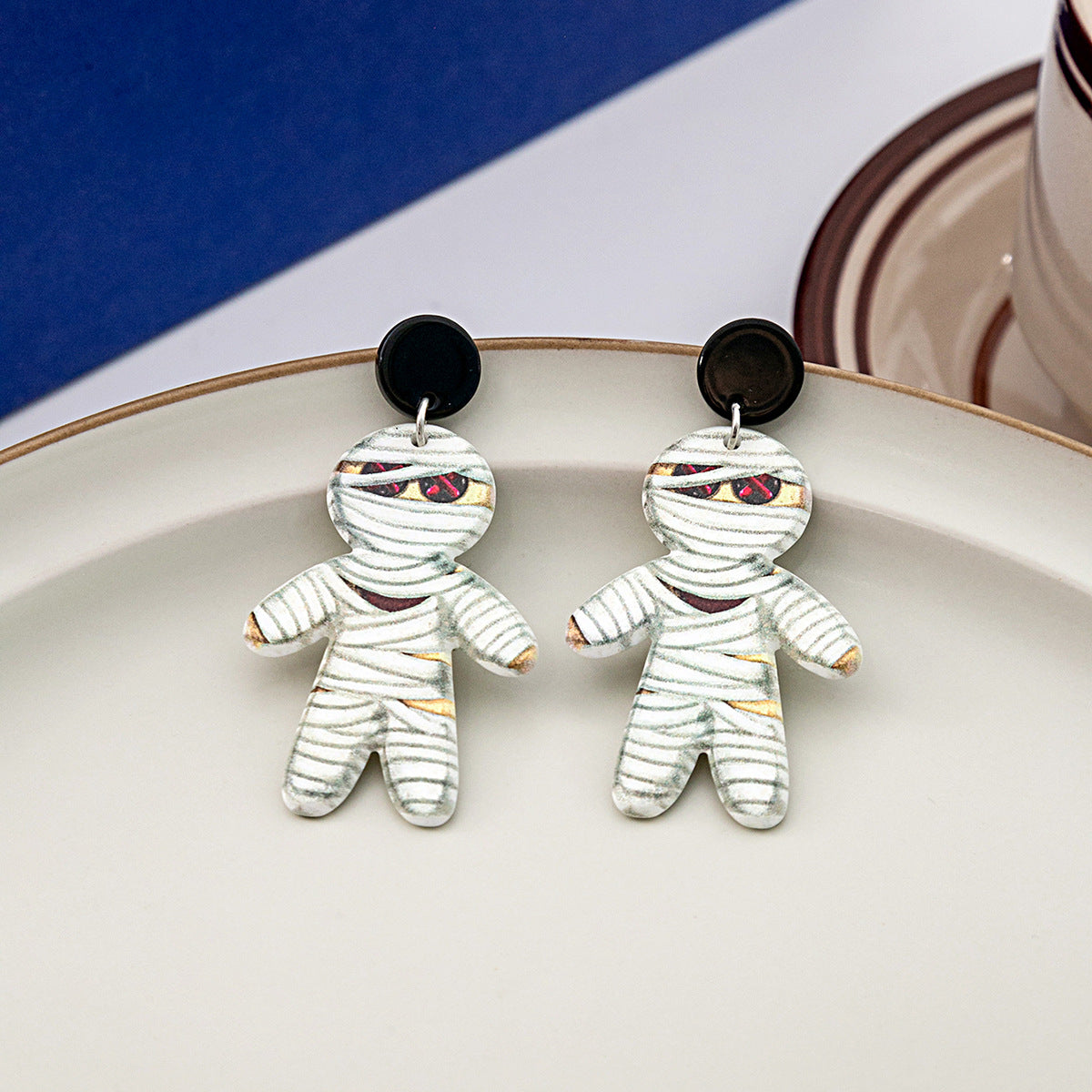 Wholesale Acrylic  Muppet Doll Earrings