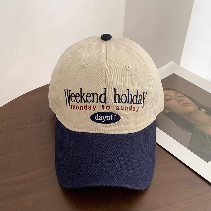 Wholesale Color Matching Baseball Cap Soft Top Wide Brim Hat ACC-HT-Ruix003