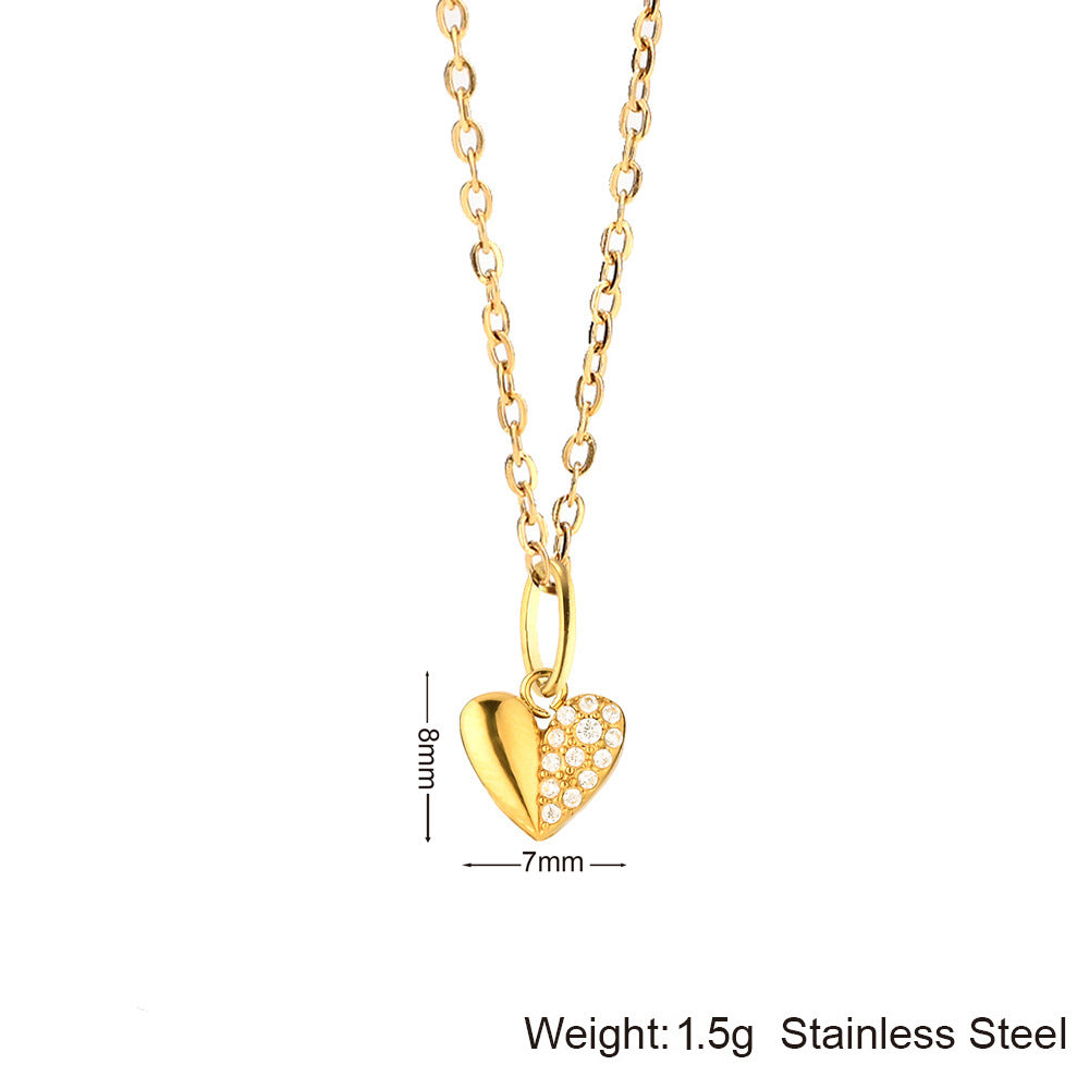 Wholesale Stylish 18K Gold Plated Sea Turtle Pendant Necklace Stainless Steel Chain Fashion Jewelry Gift For Resale