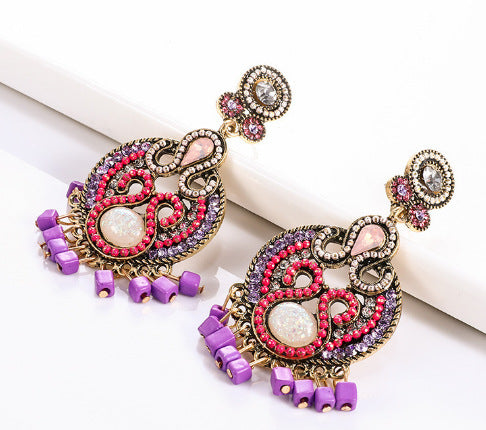 Wholesale Ethnic Bohemian Rice Beads Necklaces Earrings Jewelry Set ACC-NE-Jicai002