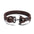 Wholesale  double strand anchor bracelet domineering sailing black bracelet
