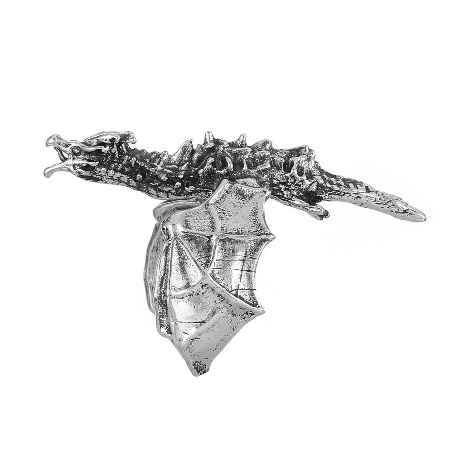Wholesale Dragon Retro Style Ring Vintage Alloy Unisex Fashion Accessory