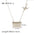 Wholesale titanium steel gold plated 18k book album love pendant zircon necklace
