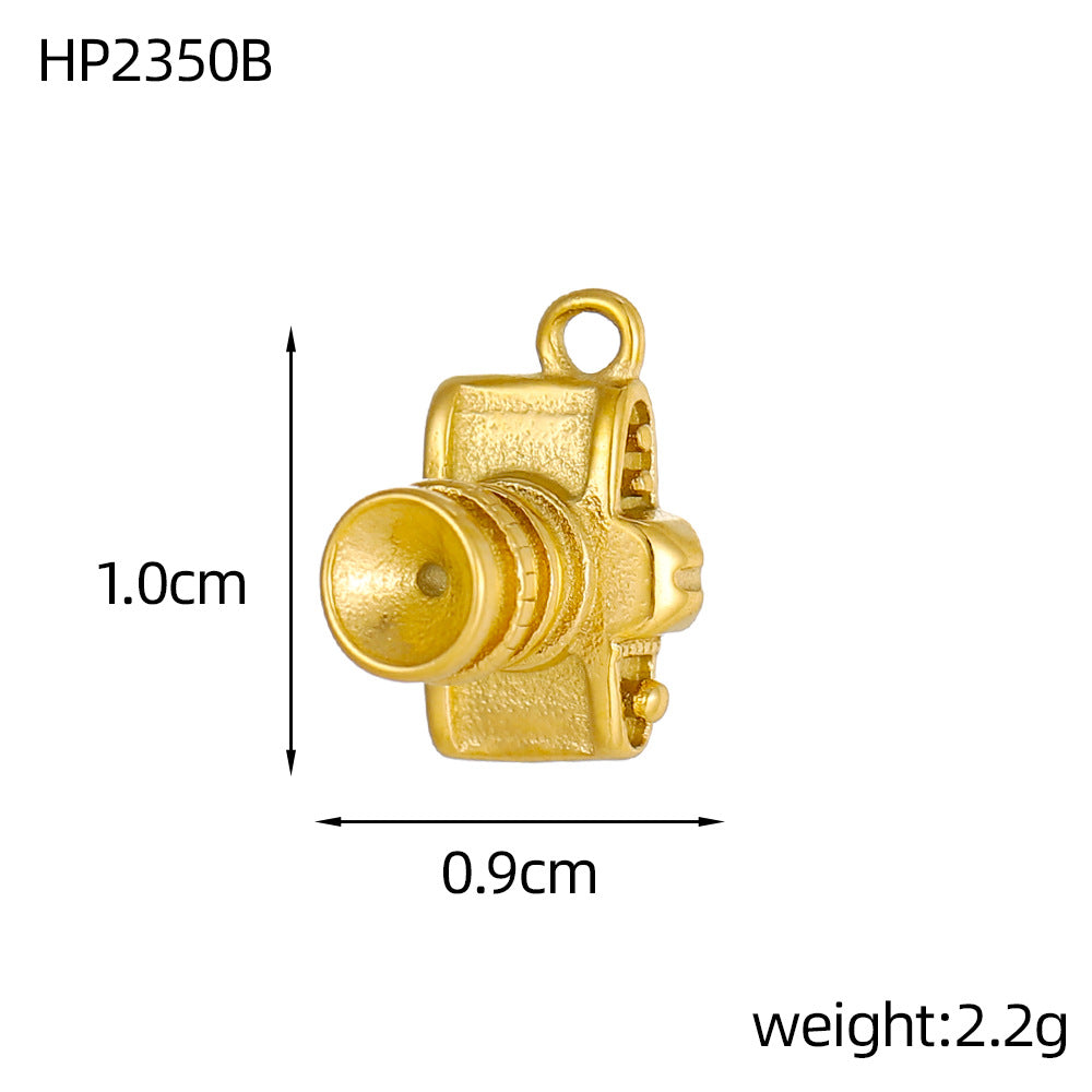 Wholesale Stainless steel three-dimensional pendant