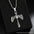 Wholesale Titanium Steel  Cross Necklace  Hip-Hop All-Match Pendant Necklaces