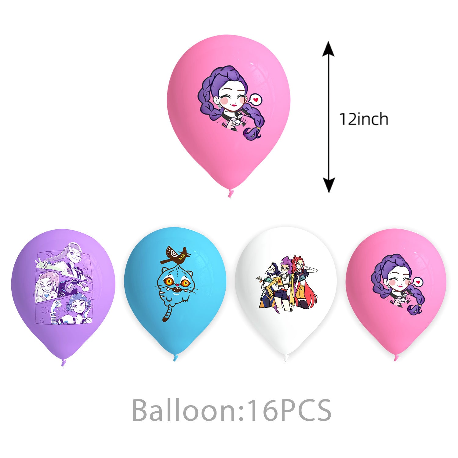 Wholesale Theme Birthday Party Tableware Supplies Pull Flag Banner kpop