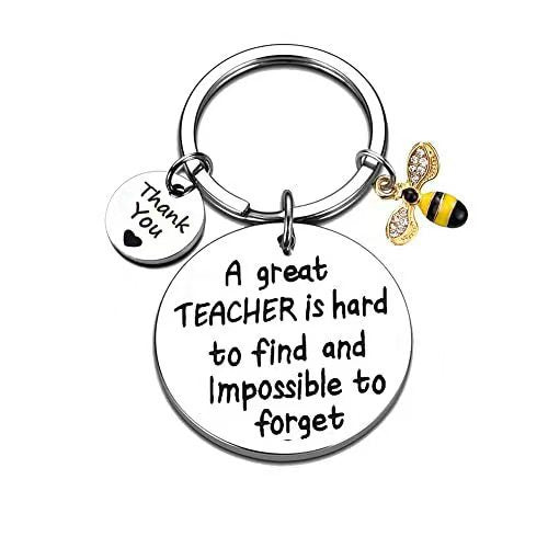 Wholesale Stainless steel key bee keychain