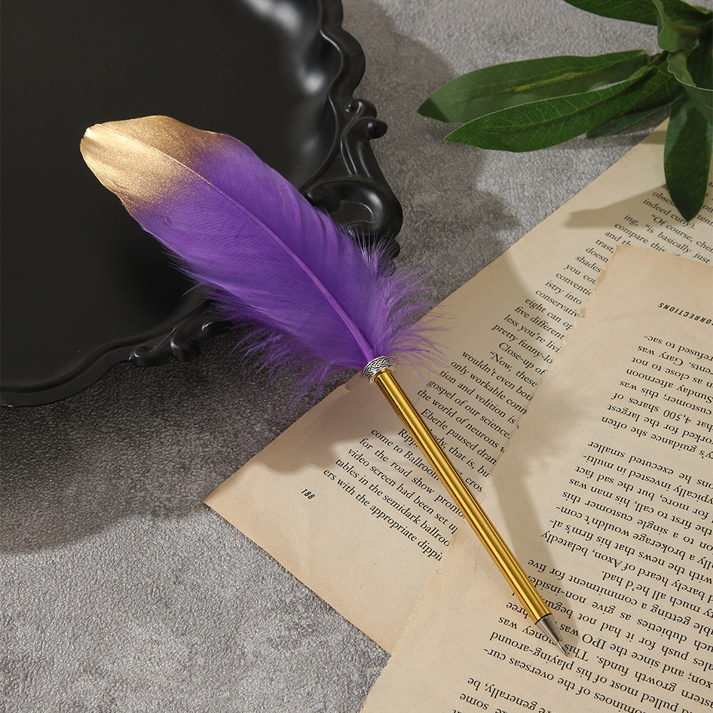 Wholesale Exquisite Feather Ballpoint Pen