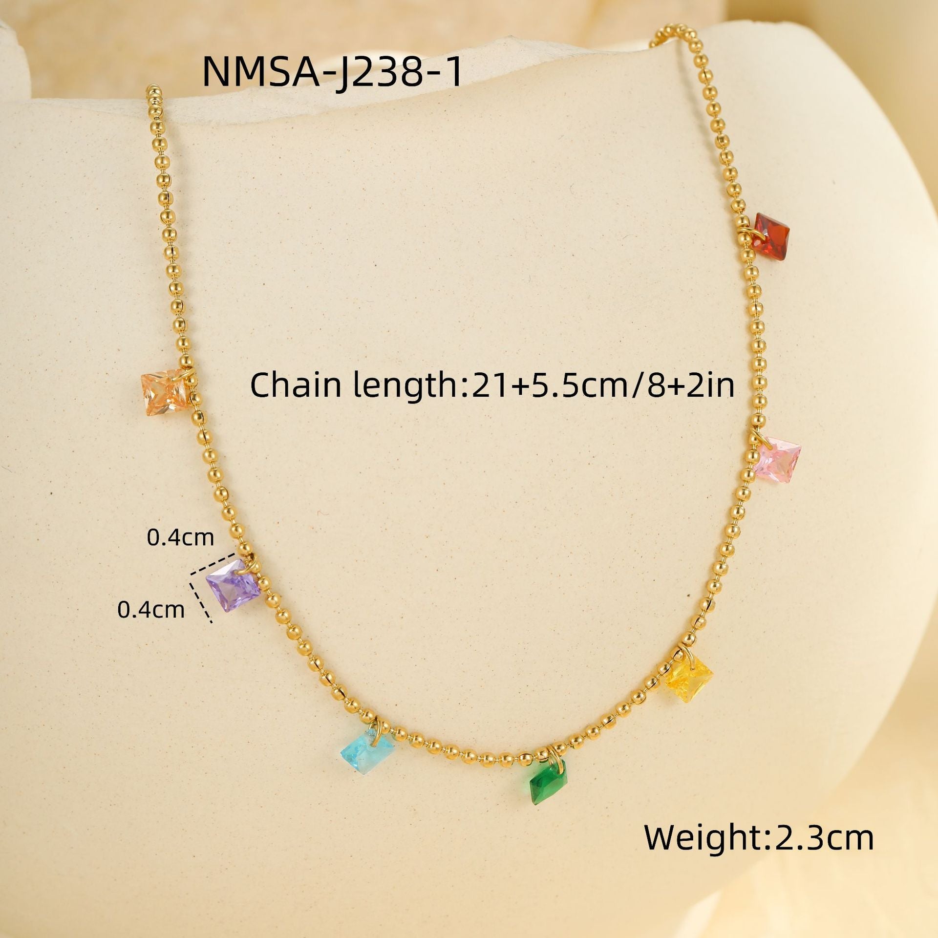 Wholesale multi-layer diamond pearl stainless steel anklet