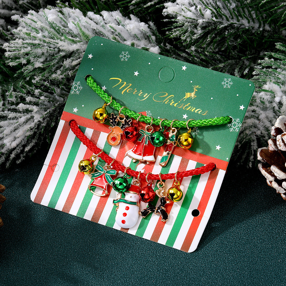 Wholesale Christmas Bell Bracelet Set ACC-BT-Anduo001
